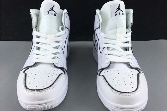 Air Jordan 1 Mid SE WMNS 3M reflective
