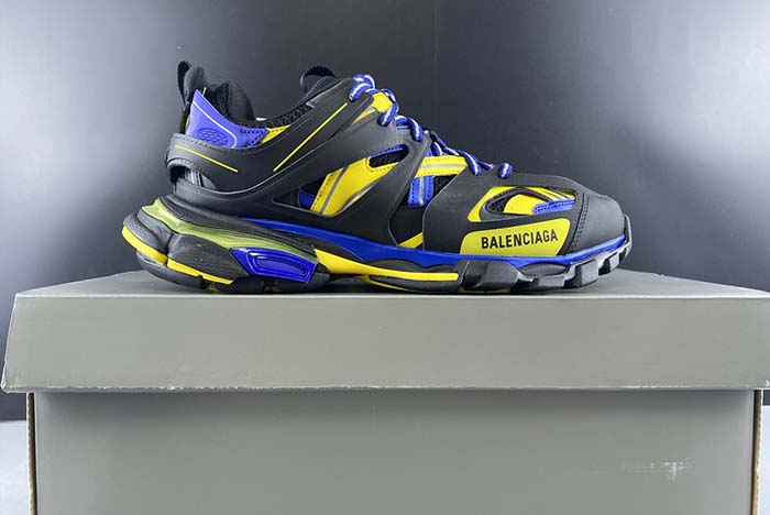 Ba*len*cia*ga sneaker tess s.gomma res bi alv/tis eff nubuk/tis enoir/royal jaune