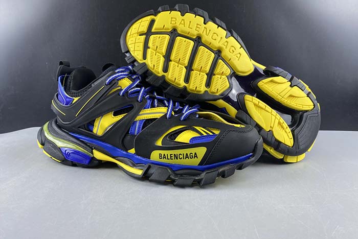 Ba*len*cia*ga sneaker tess s.gomma res bi alv/tis eff nubuk/tis enoir/royal jaune