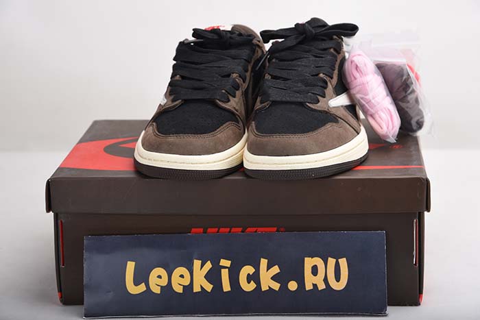 TRAVIS SCOTT AIR JORDAN 1 LOW DARK MOCHA CQ4277-001