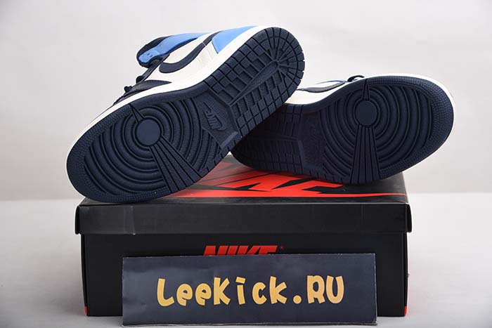 AIR JORDAN 1 OBSIDIAN UNIVERSITY BLUE 555088-140