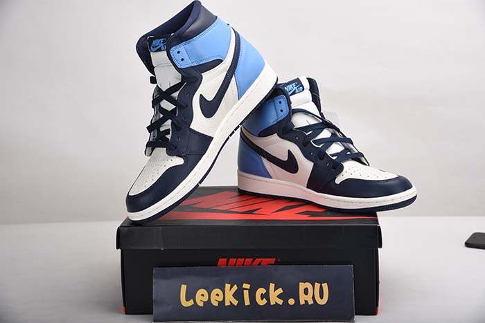 AIR JORDAN 1 OBSIDIAN UNIVERSITY BLUE 555088-140