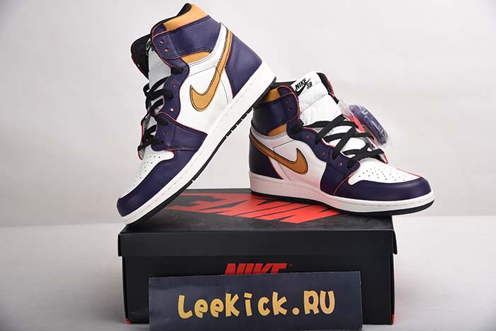 NIKE SB AIR JORDAN 1 LAKERS CHICAGO CD6578-507