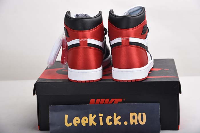 JORDAN 1 RETRO HIGH SATIN BLACK TOE - CD0461-016
