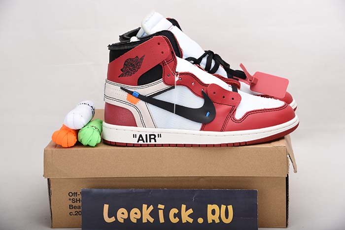 Off-White Air Jordan 1 Retro Chicago The Ten AA3834-101
