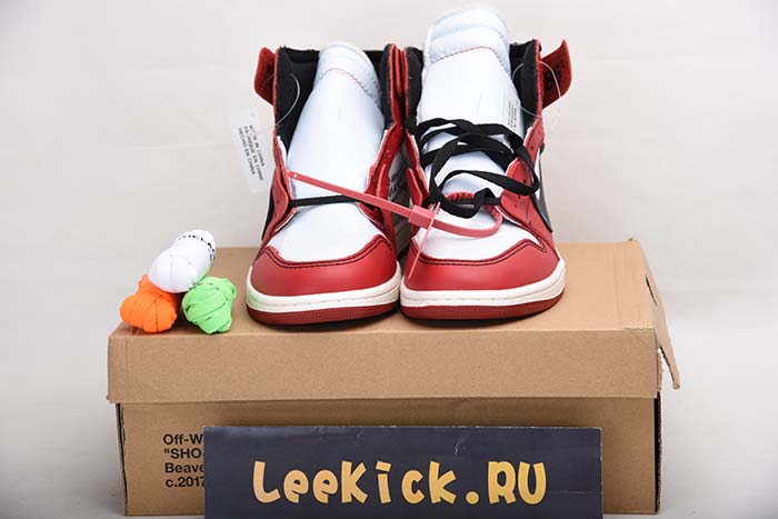 Off-White Air Jordan 1 Retro Chicago The Ten AA3834-101