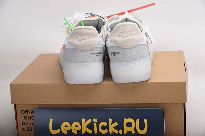 NIKE AIR FORCE 1 LOW OFF-WHITE All White AO4606-100