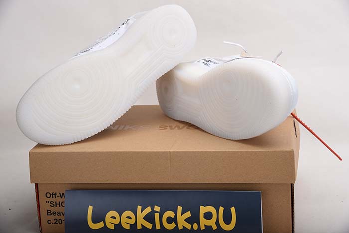 NIKE AIR FORCE 1 LOW OFF-WHITE All White AO4606-100