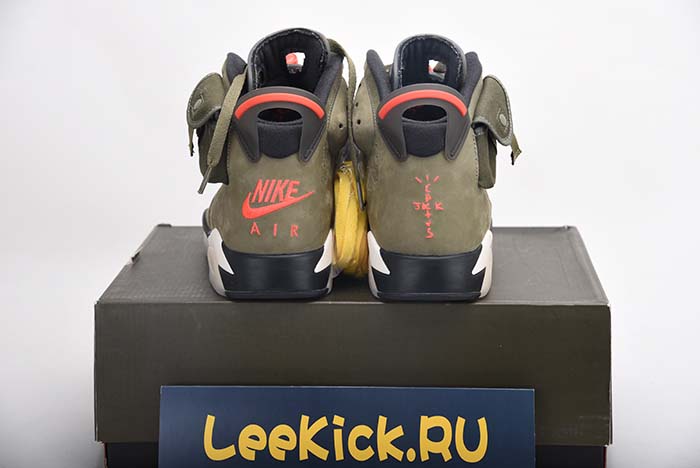 TRAVIS SCOTT AIR JORDAN 6 MEDIUM OLIVE - CN1084-200