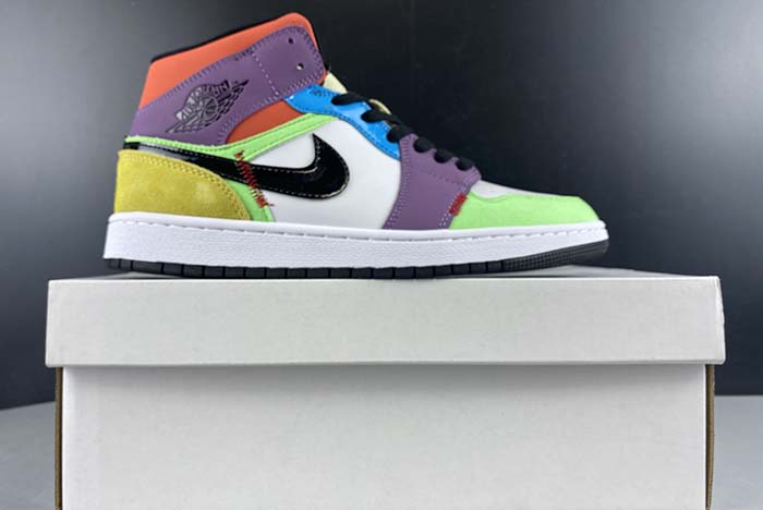AIR JORDAN 1 MID “MULTICOLOR” CW1140-100