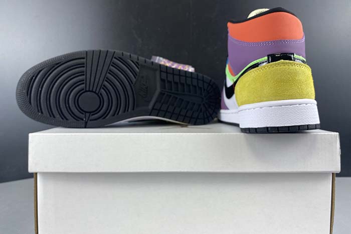 AIR JORDAN 1 MID “MULTICOLOR” CW1140-100