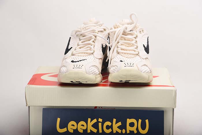 NIKE AIR ZOOM SPIRIDON CAGED STUSSY- FOSSIL CQ5486-200