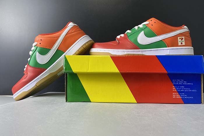 NIKE DUNK LOW Nike RED ORANGE GREEN CZ5130-600