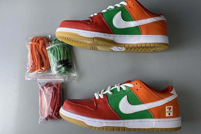 NIKE DUNK LOW Nike RED ORANGE GREEN CZ5130-600