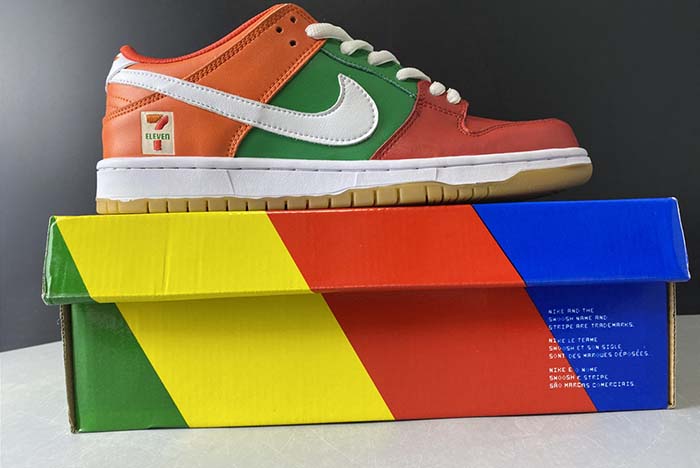 NIKE DUNK LOW Nike RED ORANGE GREEN CZ5130-600