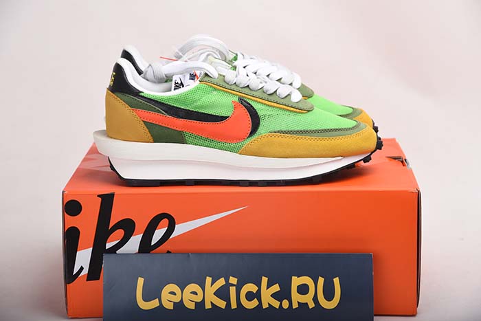 NIKE LD WAFFLE SACAI GREEN MULTI - BV0073-300