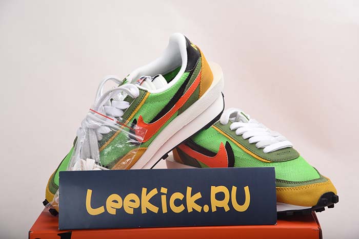 NIKE LD WAFFLE SACAI GREEN MULTI - BV0073-300