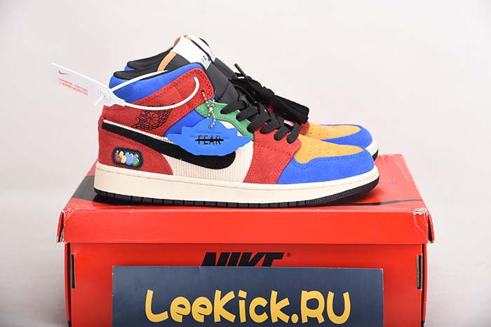 Blue The Great x Air Jordan 1 Mid “Fearless” CU2805-100