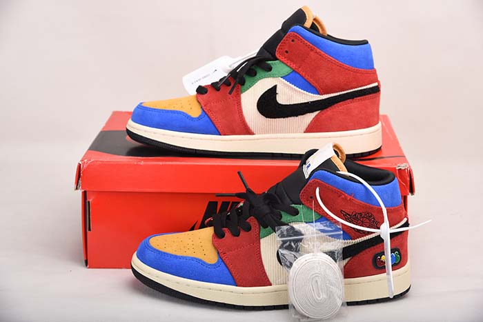 Blue The Great x Air Jordan 1 Mid “Fearless” CU2805-100