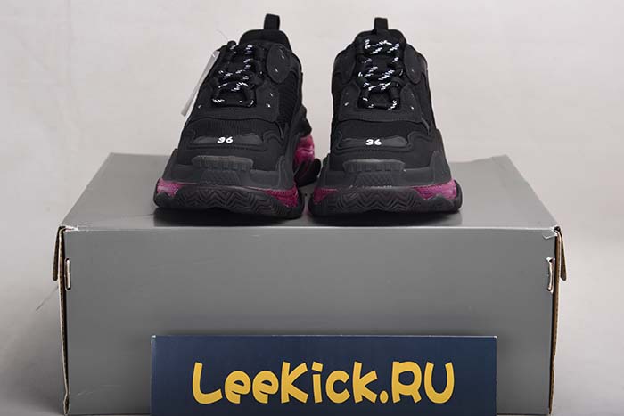 Ba*len*cia*ga triple s black sneaker 541624-w09o1-0829