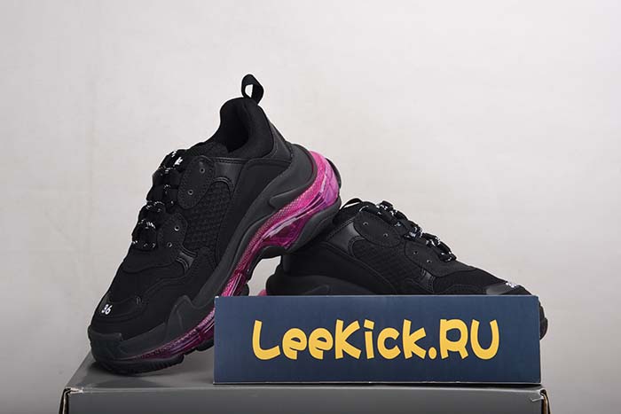 Ba*len*cia*ga triple s black sneaker 541624-w09o1-0829
