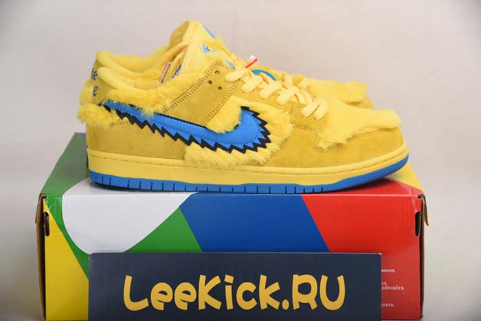 Grateful Dead x Nike SB Dunk Low“ Yellow Bear”CJ5378-700