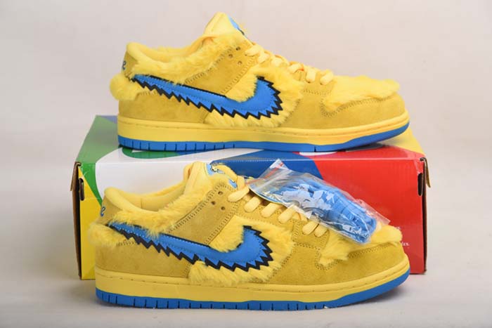 Grateful Dead x Nike SB Dunk Low“ Yellow Bear”CJ5378-700