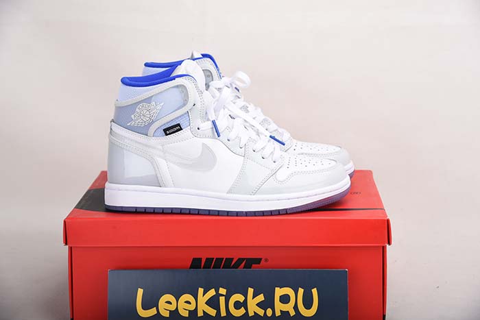 JORDAN 1 RETRO HIGH ZOOM WHITE RACER BLUE CK6637-104