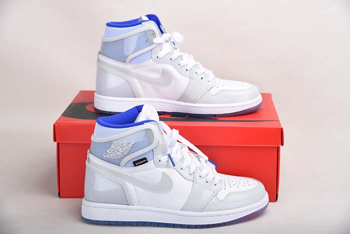 JORDAN 1 RETRO HIGH ZOOM WHITE RACER BLUE CK6637-104