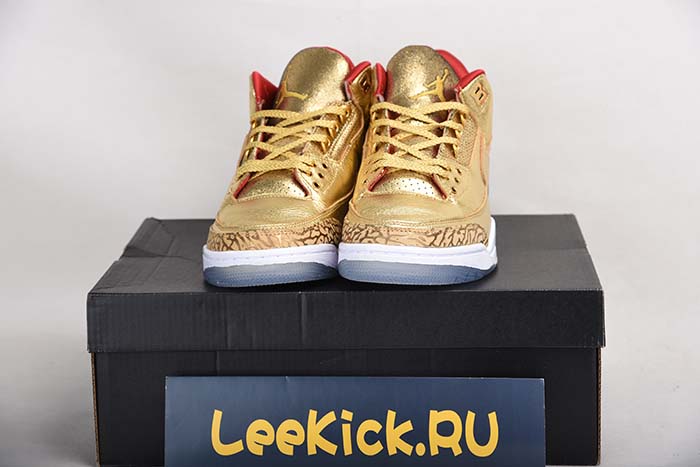 AIJ ORDAN 3 RETRO LUXURY GOLD COLOR AJ3-933512