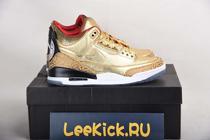 AIJ ORDAN 3 RETRO LUXURY GOLD COLOR AJ3-933512