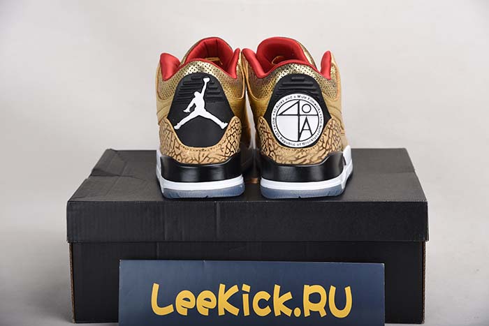 AIJ ORDAN 3 RETRO LUXURY GOLD COLOR AJ3-933512