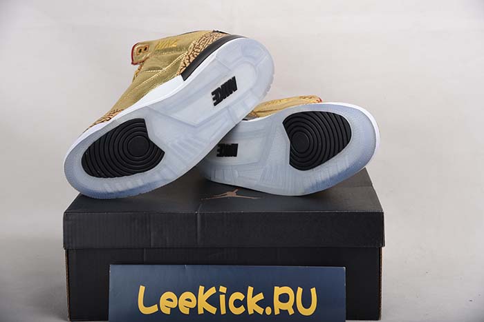 AIJ ORDAN 3 RETRO LUXURY GOLD COLOR AJ3-933512