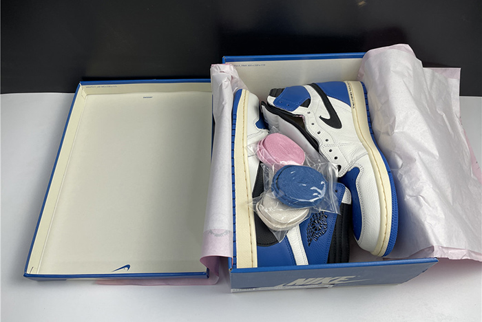 Travis Scott Fragment Air Jordan 1 Military Blue-DH3227-105