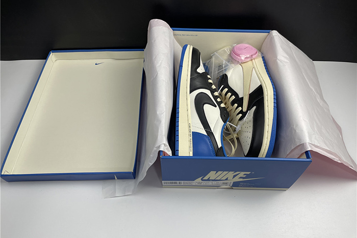 Travis Scott X Fragment X Air Jordan 1 Low-DM7866-140