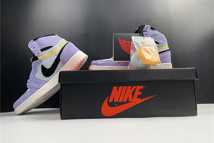 Air Jordan 1 High Switch Purple Pulse - CW6576-500