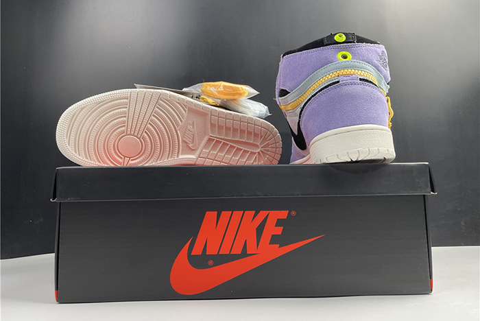 Air Jordan 1 High Switch Purple Pulse - CW6576-500