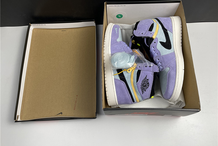 Air Jordan 1 High Switch Purple Pulse - CW6576-500