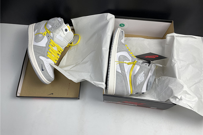 Air Jordan 1 High Switch Light Smoke - CW6576-100