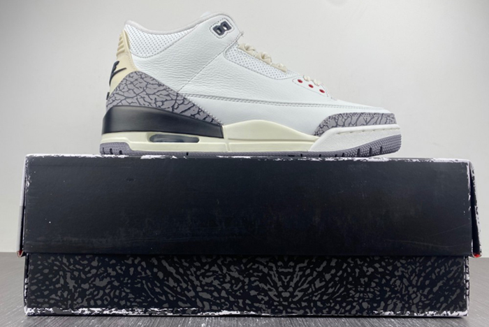 Air Jordan 3 White Cement Reimagined Shoes 2023 DN3707-100