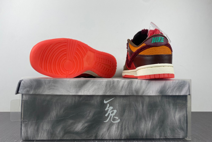Nike Dunk Low Orange Brown FD4203-661