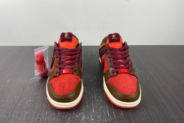 Nike Dunk Low Orange Brown FD4203-661