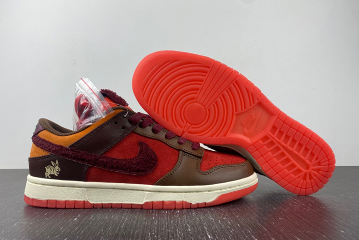 Nike Dunk Low Orange Brown FD4203-661