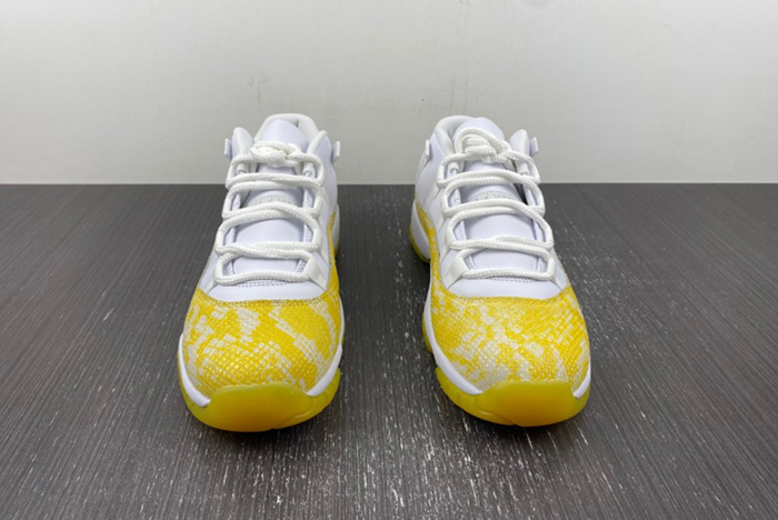 Air Jordan 11 Low WMNS “Yellow Snakeskin”AH7860-107