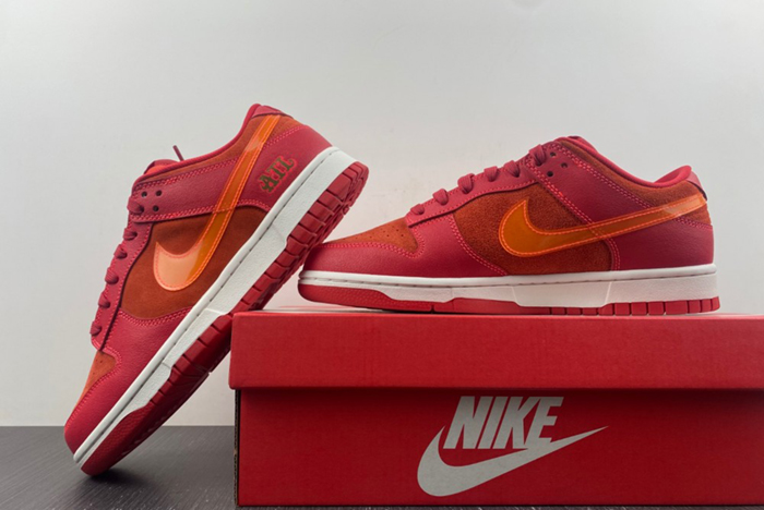 Nike Dunk Low ATL Red FD0724-657