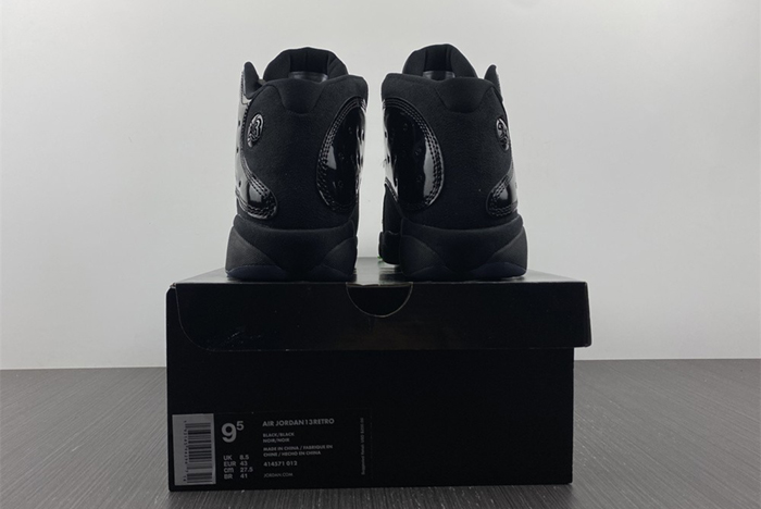 Air Jordan 13 Cap and Gown Black 414571-012