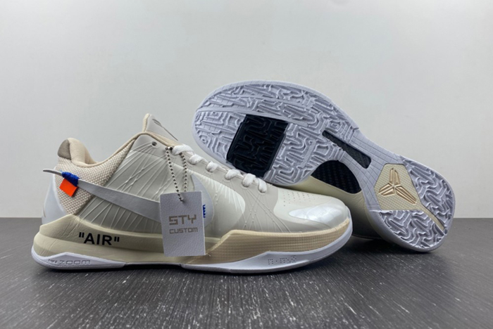 Nike Kobe 5 Protro Undefeated Rice White DB4796-101