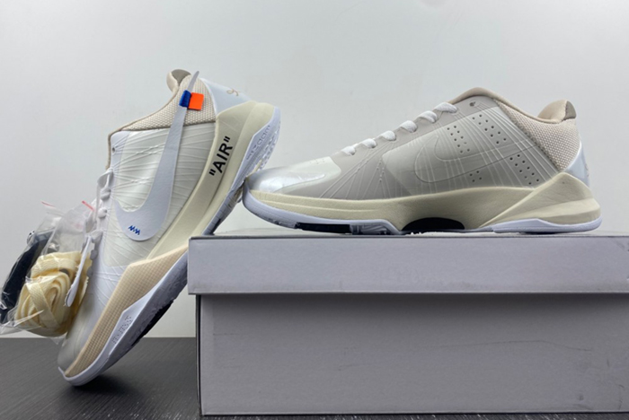 Nike Kobe 5 Protro Undefeated Rice White DB4796-101