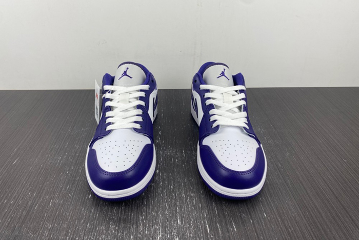 Air Jordan 1 Low Purple White 553558-515