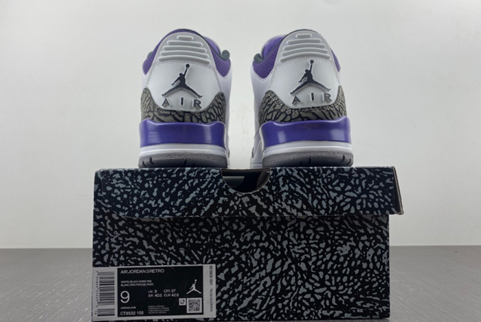 Air Jordan 3 “Dark Iris”CT8532-105